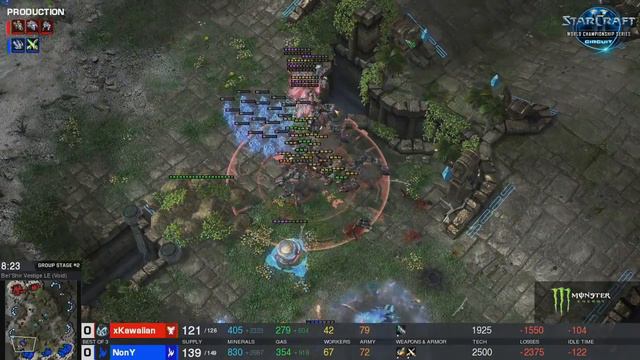 NonY vs. xKawaiian PvT - Group E Stage 2 - WCS Austin 2017 - StarCraft II смотреть онлайн
