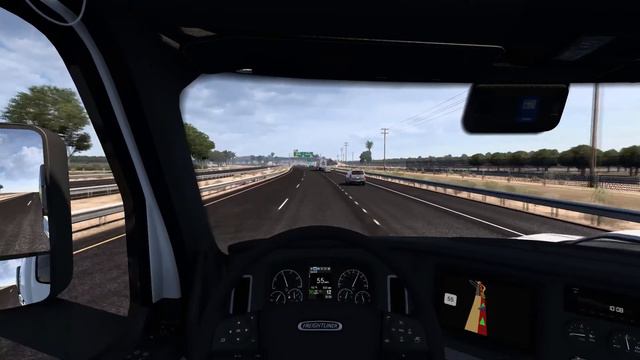 ATS [1.40] Лос Анджелес-Фресно Frieghtliner Cascadia смотреть онлайн