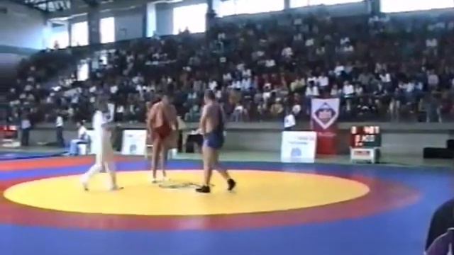 130 kg. Ivan Momchilov (BUL) vs Vladimir Begaza (UKR) Macedonian Pearl 1994, Radovish смотреть онлайн