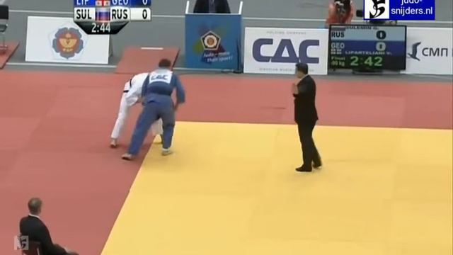 Grigorii Sulemin (RUS) - Varlam Liparteliani (GEO) [-90kg] final смотреть онлайн