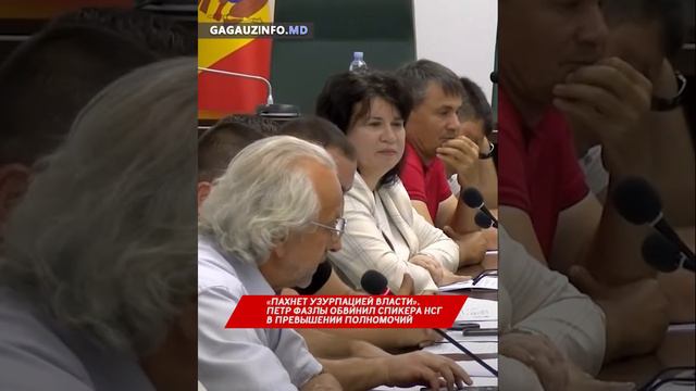 «Пахнет узурпацией власти»  Петр Фазлы обвинил спикера НСГ в превышении полномочий