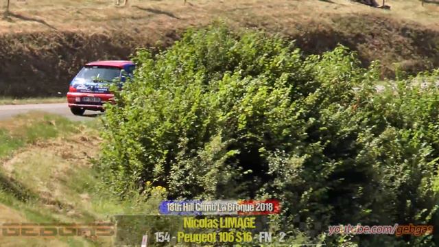 Peugeot 106 S16 - Nicolas LIMAGE - HILL CLIMB - 2018 - La Broque смотреть онлайн