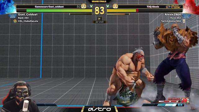 UM INCRÍVEL SAGAT DO CAMPEONATO DE STREET FIGHTER V NO BRASIL смотреть онлайн