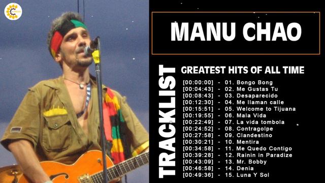 Manu Chao Best Songs Of Playlist 2022 ♪ღ♫ Manu Chao Album Complet