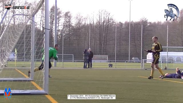 2:1 FC Mecklenburg Schwerin II Vs. Neuburger SV - 7.12.2014
