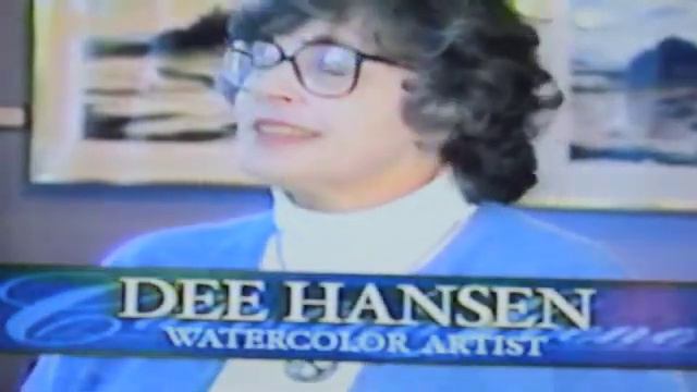 Artists Harry And Dee Hansen - Sumter Gallery Of Art - Feb. 8, 2000