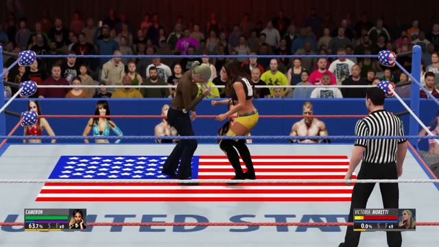 W2k16#USA Normal Match: Cameron VS Victoria Moretti смотреть онлайн