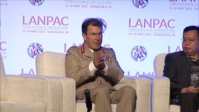 United Nations Command, Deputy Commander, LTG Andrew Harrison speaking at #LANPAC2022, Q&A Session смотреть онлайн