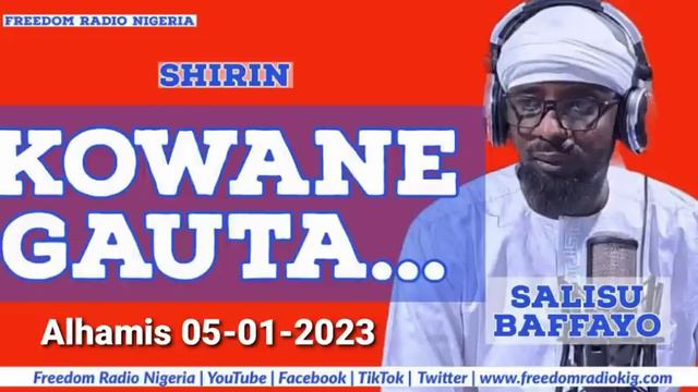 Kowane Gauta Na Ranar Alhamis 05-01-2023 - Salisu Baffayo