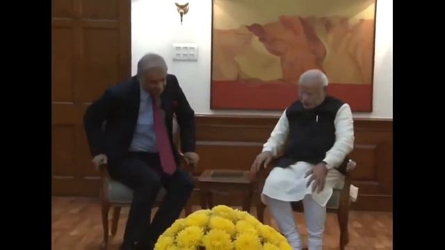 Narendra Modi Meets Commonwealth Secretary General Kamalesh Sharma