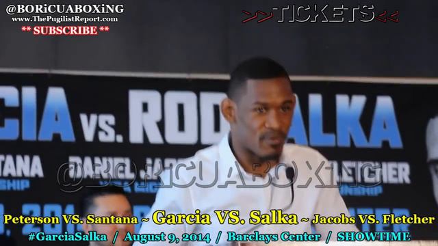 Daniel Jacobs VS. Jarrod Fletcher FACE-OFF At The Final Press Conference