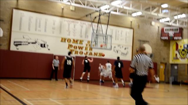 Thomas Chalmers Dunks On Defender @ Etobicoke Thun