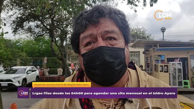 Largas filas para agendar un turno mensual en el Hospital Isidro Ayora | LO DEL MOMENTO LOJA смотреть онлайн