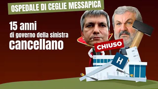 Regionali 2020. Raffaele Fitto: Ospedale di Ceglie Messapica, la vera storia смотреть онлайн