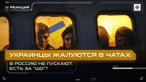 Украинцы жалуются в чатах: в Россию не пускают. Есть за "шо"?