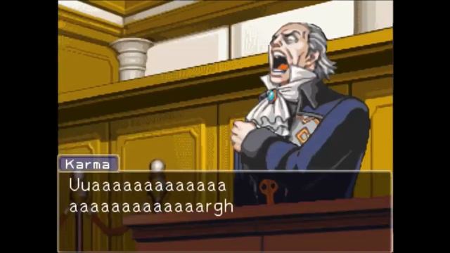 Phoenix Wright: Ace Attorney - Manfred Von Karma - Press & Breakdown