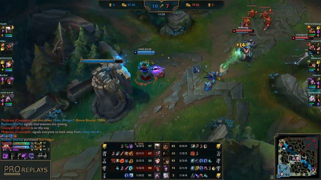 NOMANZ (KASSADIN) vs CASSIOPEIA - 14/1/4 KDA MID GAMEPLAY - EUW Ranked GRANDMASTER смотреть онлайн