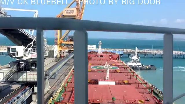 M/V CK BLUEBELL BERTH TO PECEM, BRAZIL смотреть онлайн