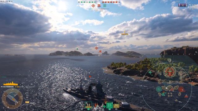 Strasbourg - CTOPEMAH - World of Warships смотреть онлайн