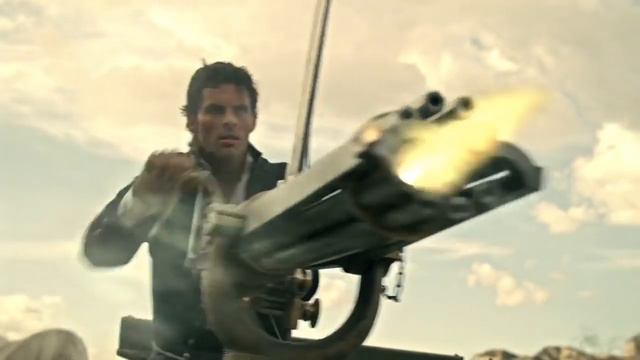 [Westworld] Teddy Machine Gun Scene