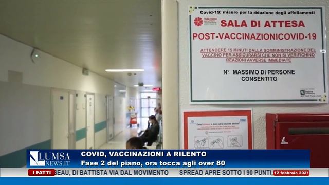 TG 12 Febbraio 2021 смотреть онлайн