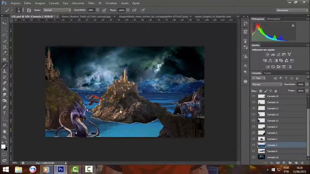 LOL - Yasuo e Riven (#PhotoShop) смотреть онлайн