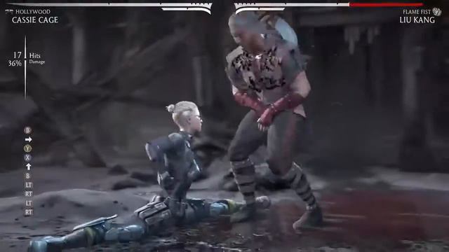 Mortal Kombat X - Cassie Cage Combos (30-40%) (Hollywood Variation) смотреть онлайн