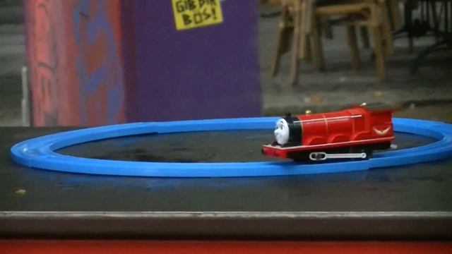 TS-05 James At Bonn Bottlerplatz On A Rainy Day【Thomas Train】00271+en