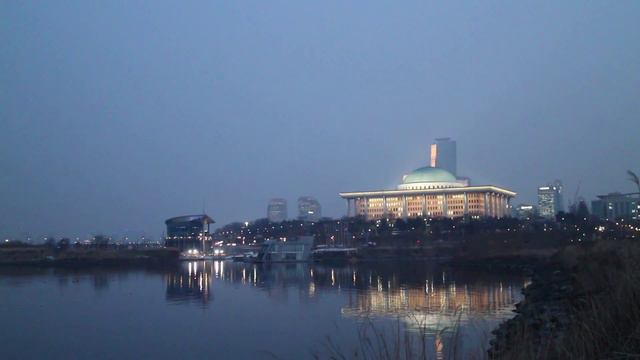 Han River In Winter