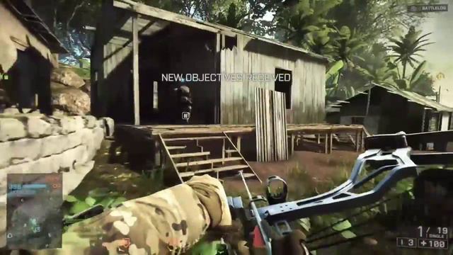 BF4 new community operations DLC, phantom bow, and quad bike kill смотреть онлайн