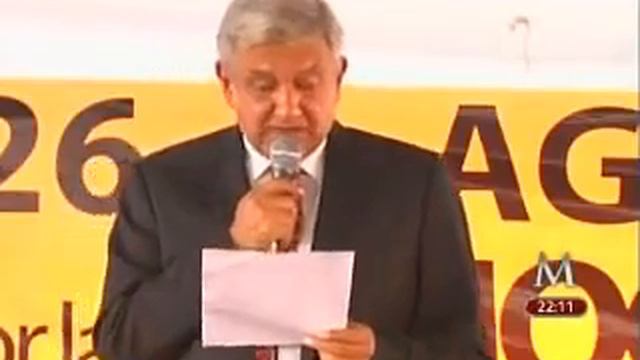 Emplaza AMLO A Calderón A Presentar Pruebas Del Presunto Fraude