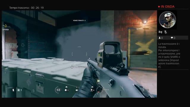 Trasmissione PS4 live tom clancy s`rainbow six siege#1 simulazione смотреть онлайн