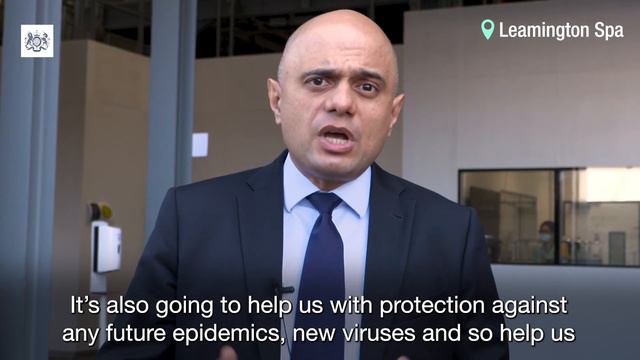 Sajid Javid | Rosalind Franklin Laboratory смотреть онлайн
