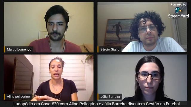 Ludopédio em Casa #20 com Aline Pellegrino e Júlia Barreira смотреть онлайн