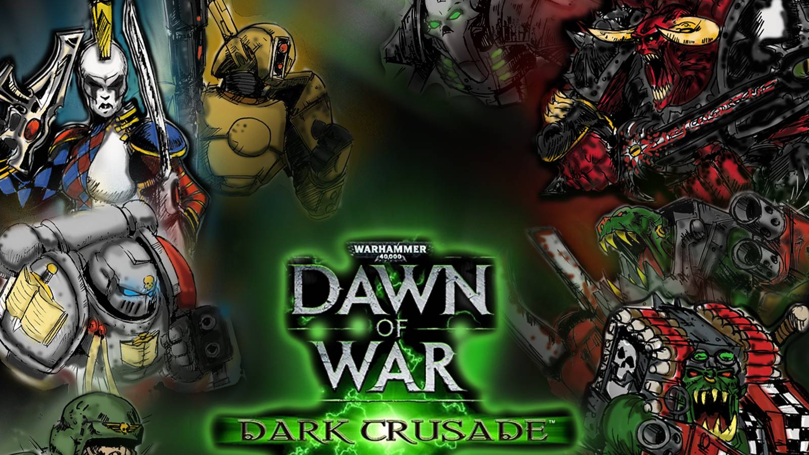 Прохождение Warhammer 40,000: Dawn of War – Dark Crusade #10: Некроны [1/2].