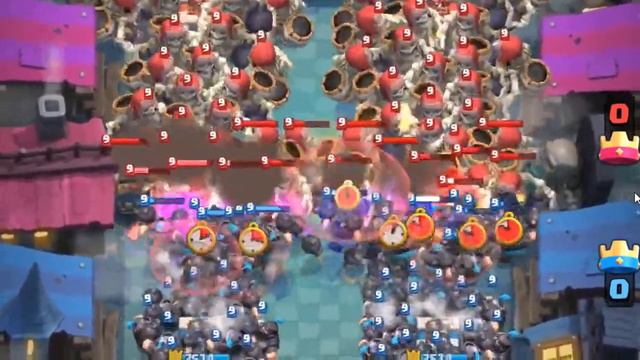 Mega Knight Vs Bowler Clash Royale Super Challenge смотреть онлайн