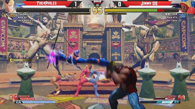 SFV CE - Jimmy DR (Balrog) vs The4Philzz (Falke) - Street Fighter V 🕹 New Mechanic and Patch смотреть онлайн