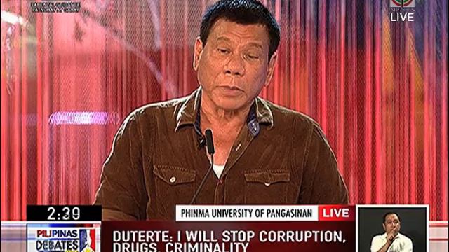 Duterte's final word: Stop and obey the law смотреть онлайн
