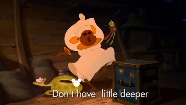 Princess and the Frog | dig a little deeper | sing-along смотреть онлайн