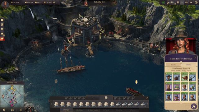 How to befriend Pirates! - Anno 1800 Pirate Guide - |Anno 1800 Gameplay| смотреть онлайн