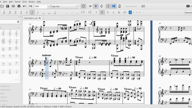 Cziffra Short Warm - Up (Accurate sheet) смотреть онлайн