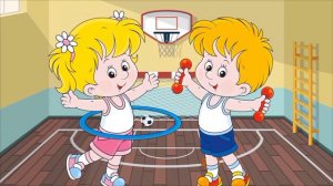 Мультик Песенка для разминки для детей - Прыгни вправо, прыгни влево. Хлопай в ладоши bobek