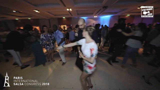 Andrea & Cosette - Social Dancing @ PARIS INTL SALSA CONGRESS 2018