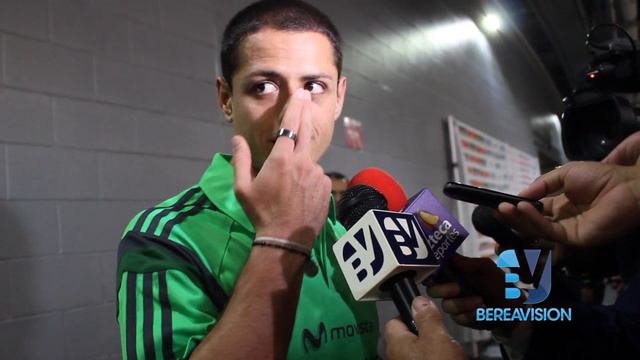 Javier chicharito Hernandez habla de la lesion de Luis Montes