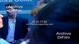 Ines Perez Suarez arribando al edificio del Partido Justicialista 1997