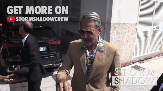 Jeff Goldblum and Tye Sheridan in Venice for the Film Festival 2018 смотреть онлайн
