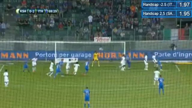 Italy - Saudi Arabia 2:0 - Andrea Belotti Goal [28.5.2018] смотреть онлайн