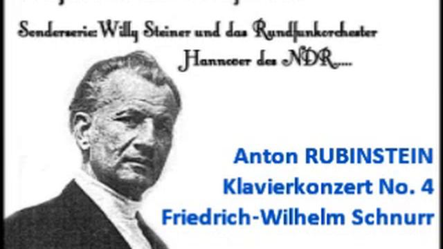 Anton Rubinstein Klavierkonzert No. 4