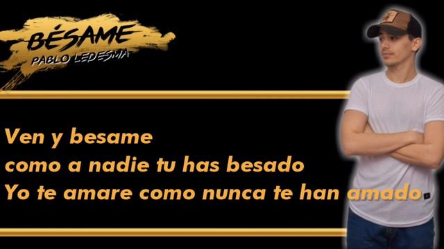 Pablo Ledesma Presenta Bésame  Para Recibir El 2021 💪💪