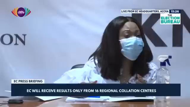 Jean Mensa Addresses Nation On EC's Readiness For December 7 Polls